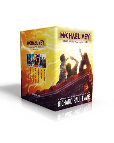 Michael Vey Shocking Collection Books 1-7: Michael Vey, Michael Vey 2, Michael Vey 3, Michael Vey 4, Michael Vey 5, Michael Vey 6, Michael Vey 7, Hardcover, Boxed Set Edition by Evans, Richard Paul