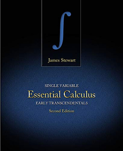 Single Variable Essential Calculus: Early Transcendentals, Hardcover, 2 Edition by Stewart, James (Used)