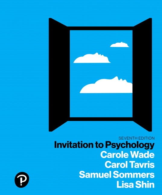 Invitation to Psychology [Paperback] Wade, Carole; Tavris, Carol; Sommers, Samuel and Shin, Lisa - Good