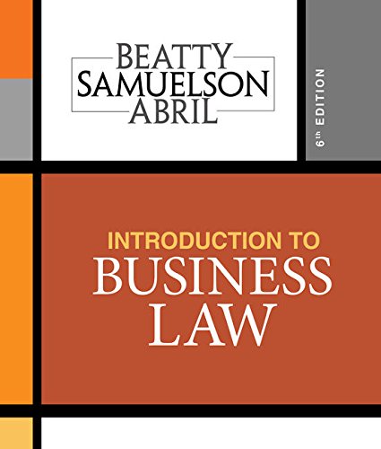 Introduction to Business Law - Good