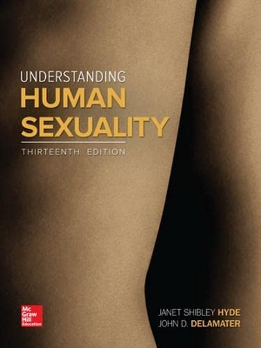 UNDERSTANDING HUMAN SEXUALITY - Loose leaf Hyde, Janet and Delamater, John - Acceptable