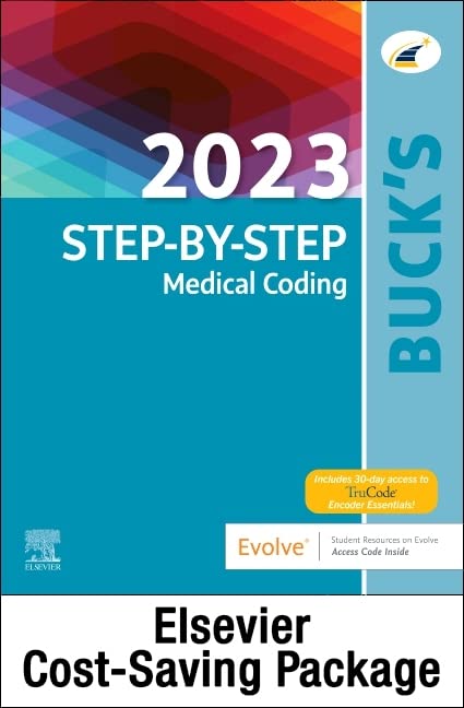 Buck's Step-by-Step Medical Coding, 2023 Edition � Text and Workbook Package [Paperback] Elsevier Inc