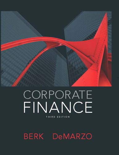 Corporate Finance (3rd Edition) (Pearson Series in Finance) - Like New