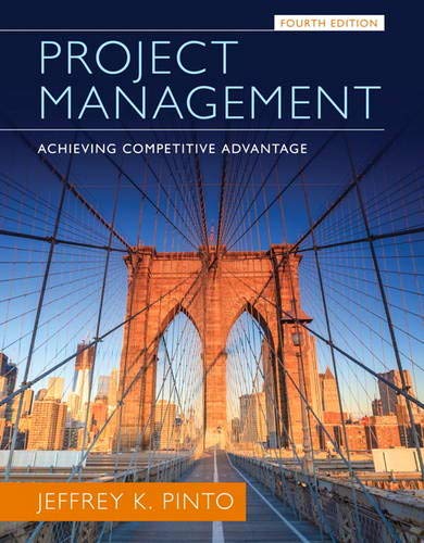 Project Management: Achieving Competitive Advantage (4th Edition) Pinto, Jeffrey - Like New
