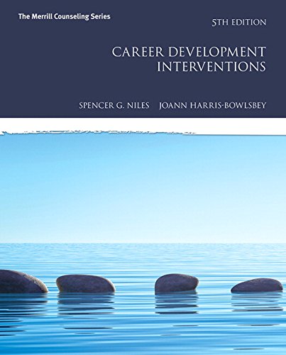 Career Development Interventions (Merrill Couseling) [Hardcover] Niles, Spencer - Very Good