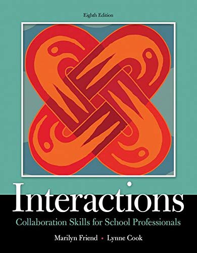 Interactions: Collaboration Skills for School Professionals, Loose-Leaf Version - Like New