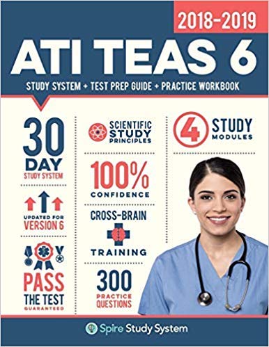 [0999876406] [9780999876404] ATI TEAS 6 Study Guide 2018-2019 6th Edition-Paperback [Unknown Binding] - Good