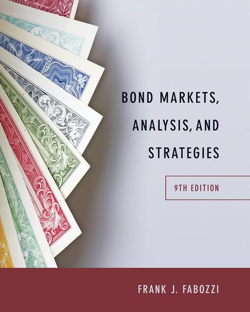 Bond Markets, Analysis, and Strategies [Hardcover] Fabozzi, Frank - Very Good