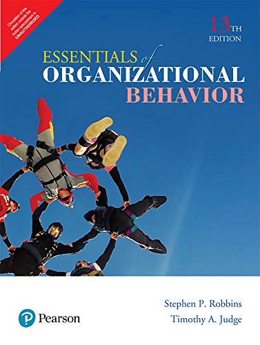 Essentials of Organizational Behavior, 13e - Good