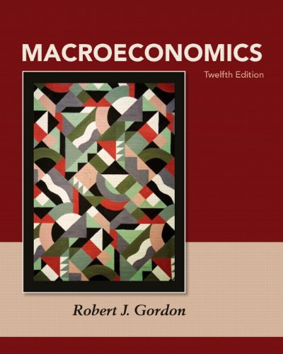 Macroeconomics [Hardcover] Gordon, Robert - Very Good