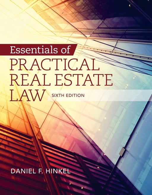 Essentials of Practical Real Estate Law [Paperback] Hinkel, Daniel F. - Good