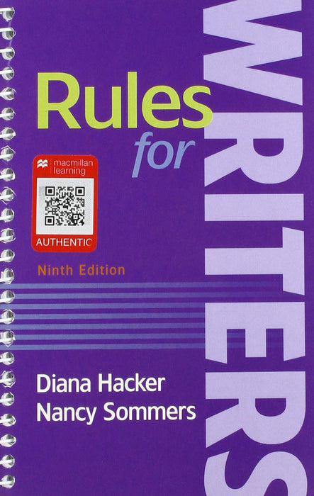 Rules for Writers Hacker, Diana