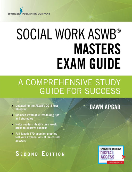 Social Work ASWB Masters Exam Guide, Second Edition: A Comprehensive Study Guide