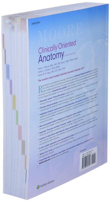 Clinically Oriented Anatomy [Paperback] Moore MSc  PhD  Hon. DSc  FIAC, Keith - Very Good