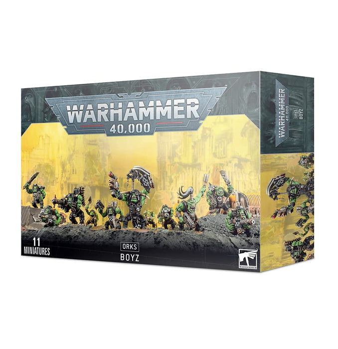 Games Workshop Warhammer 40k - Ork Boyz (2018), Multi-Colored, one Size, 50-10
