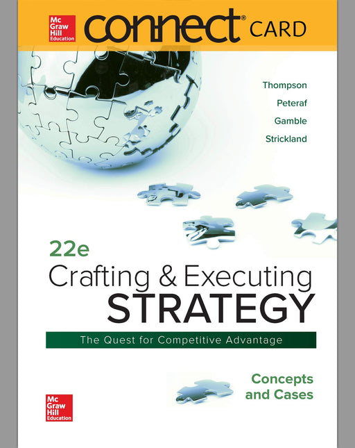 Connect Access Card for Crafting & Executing Strategy: Concepts and Cases [Misc.