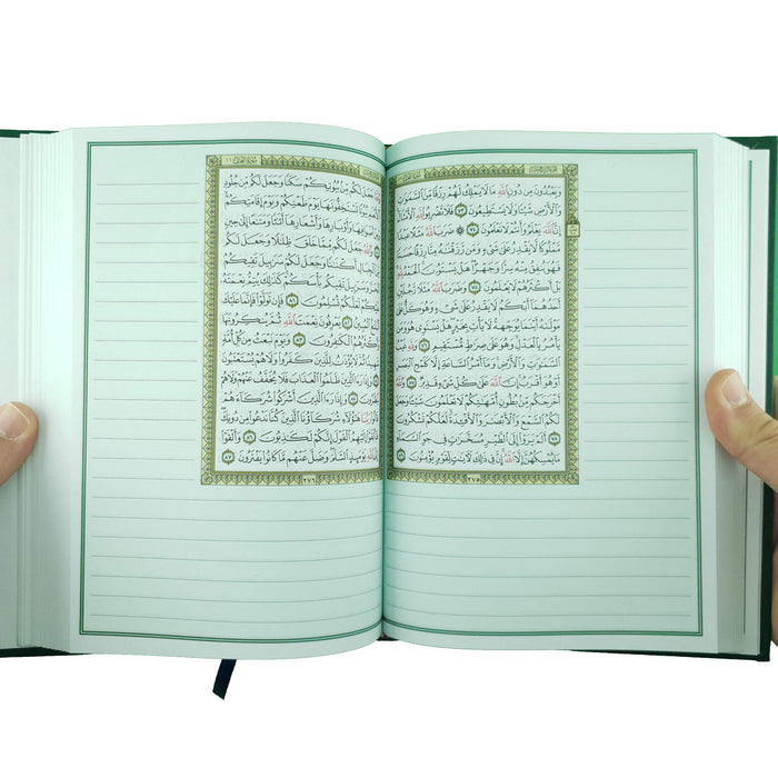 The Margin Quran (Margined with Spaces for Handwriting (7" X 10") ?????? ?????? ??????? ?????? ??????? [Hardcover] ?????? ?????? ??????? ?????? ???????