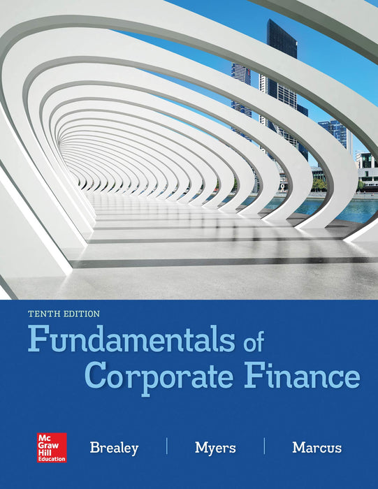 Loose Leaf Fundamentals of Corporate Finance Brealey, Richard; Myers, Stewart and Marcus, Alan - Good