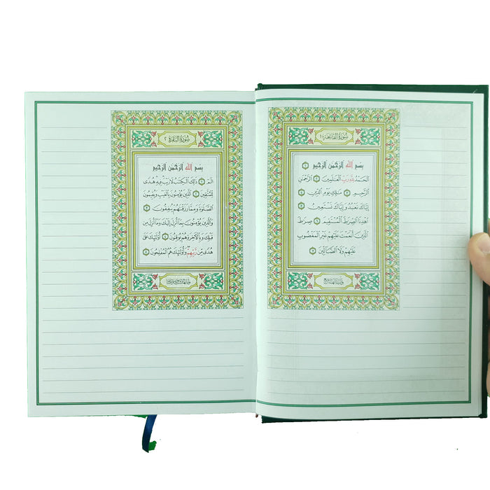 The Margin Quran (Margined with Spaces for Handwriting (7" X 10") ?????? ?????? ??????? ?????? ??????? [Hardcover] ?????? ?????? ??????? ?????? ???????