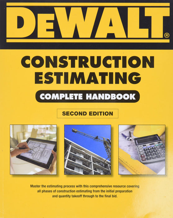 DEWALT Construction Estimating Complete Handbook: Excel Estimating Included - Very Good
