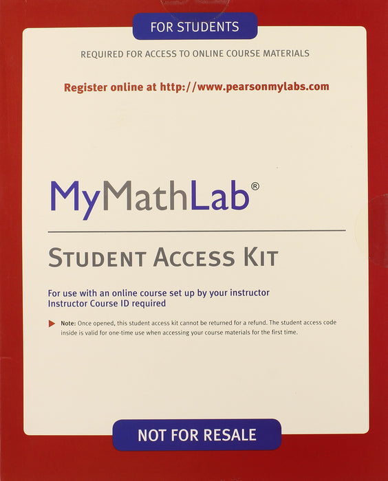 MyLab Math -- Valuepack Access Card David C. Lay