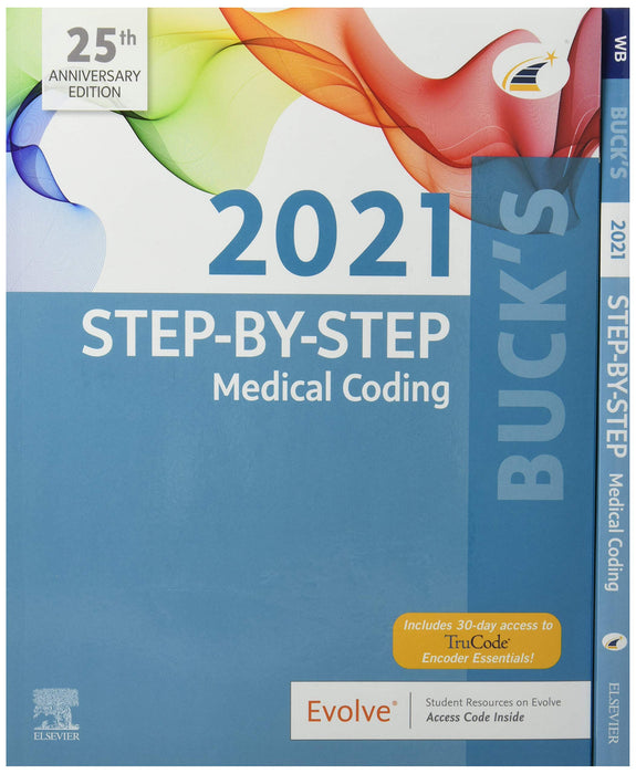 Buck's Step-by-Step Medical Coding, 2021 Edition � Text and Workbook Package
