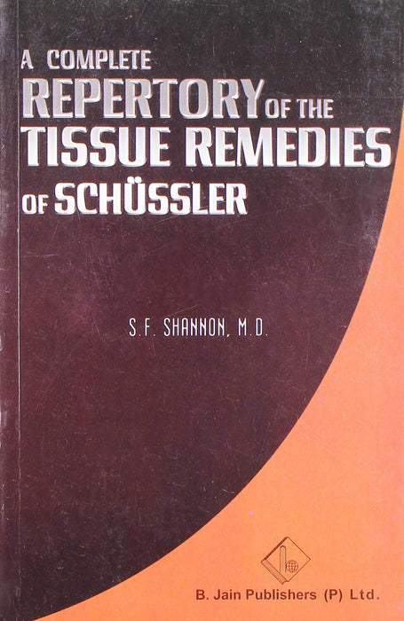 Repertory of Tissue Remedies [Paperback] Shanon - Very Good