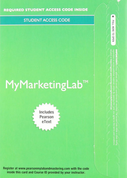 Marketing: An Introduction, Student Value Edition Plus 2017 MyLab Marketing with