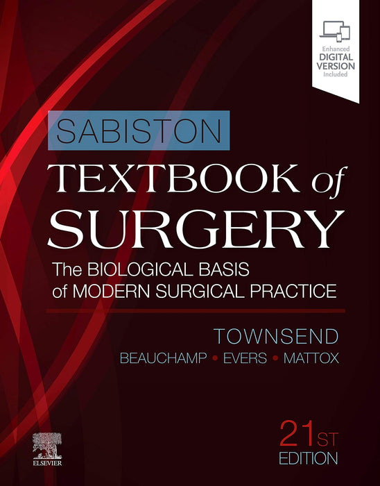 Sabiston Textbook of Surgery: The Biological Basis of Modern Surgical Practice [Hardcover] Townsend Jr. JR MD, Courtney M.