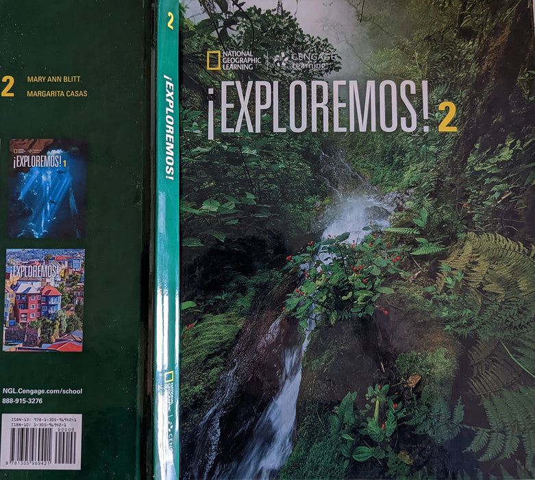 Exploremos! Nivel 2 [Hardcover] Blitt, Mary Ann and Casas, Margarita - Like New