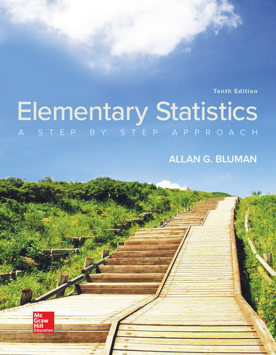 Loose Leaf for Elementary Statistics: A Step By Step Approach Bluman, Allan - Good