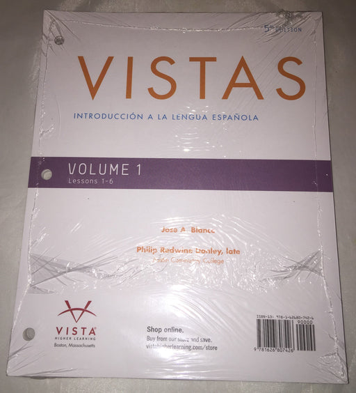 Vistas 5e Student Edition (Loose-Leaf) V1 (1-6) [Loose Leaf] vhl - Good