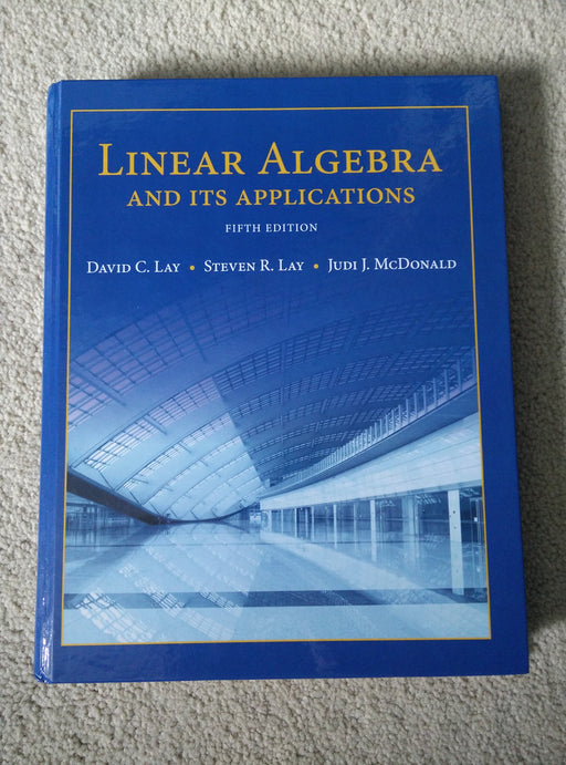 Linear Algebra and Its Applications - Very Good