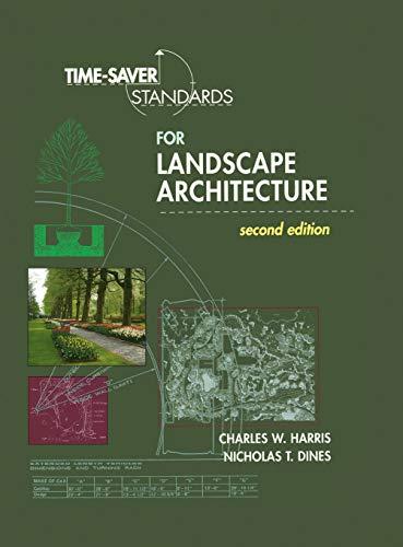 Time-Saver Standards for Landscape Architecture, Hardcover, 2 Edition by Harris, Charles