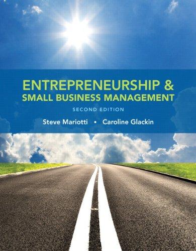 Entrepreneurship and Small Business Management (2nd Edition), Paperback, 2 Edition by Mariotti, Steve