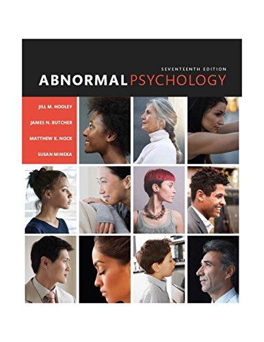 Abnormal Psychology (17th Edition), Hardcover, 17 Edition by Hooley, Jill M.