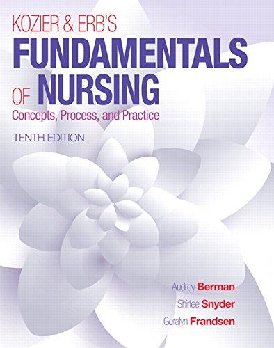 Kozier &amp; Erb's Fundamentals of Nursing (10th Edition) (Fundamentals of Nursing (Kozier)), Hardcover, 10 Edition by Berman, Audrey T.