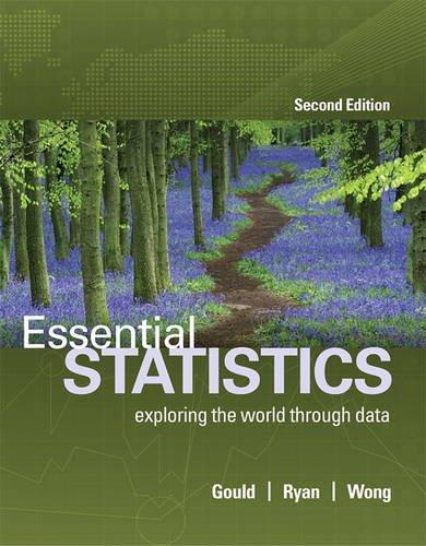 Essential Statistics (2nd Edition), Paperback, 2 Edition by Gould, Robert