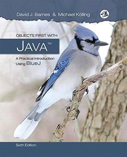 Objects First with Java: A Practical Introduction Using BlueJ (6th Edition), Paperback, 6 Edition by Barnes, David J.