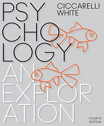 Psychology: An Exploration (4th Edition), Paperback, 4 Edition by Ciccarelli, Saundra K.