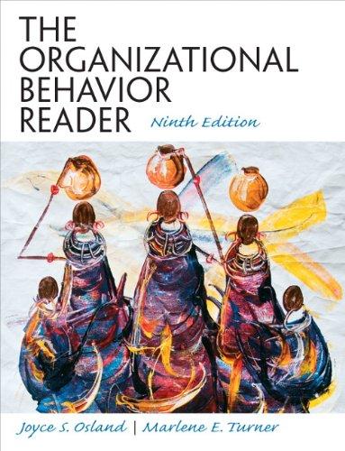 The Organizational Behavior Reader (9th Edition), Paperback, 9 Edition by Joyce S Osland