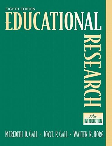 Educational Research: An Introduction (8th Edition), Hardcover, 8 Edition by Gall, M. D.