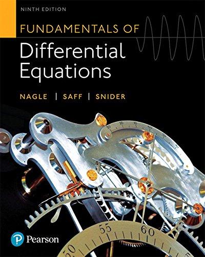 Fundamentals of Differential Equations (9th Edition), Hardcover, 9 Edition by Nagle, R. Kent