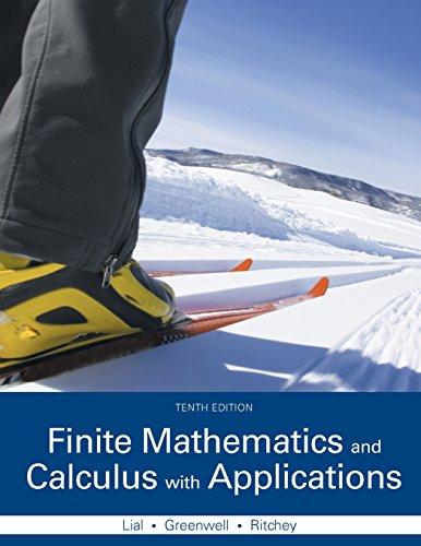 Finite Mathematics and Calculus with Applications (10th Edition), Hardcover, 10 Edition by Lial, Margaret L.