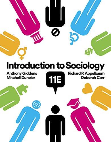 Introduction to Sociology (Eleventh Edition), Paperback, Eleventh Edition by Carr, Deborah