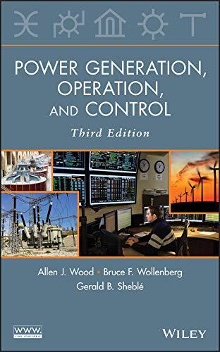 Power Generation, Operation, and Control, Hardcover, 3rd Edition by Wood, Allen J.