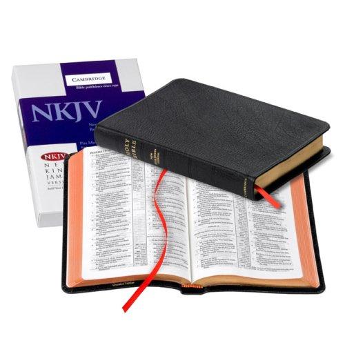 Minion Reference NKJV Pitt Minion Reference Bible, Black Goatskin Leather, Red-letter T ...