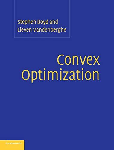 Convex Optimization, Hardcover, 1 Edition by Boyd, Stephen