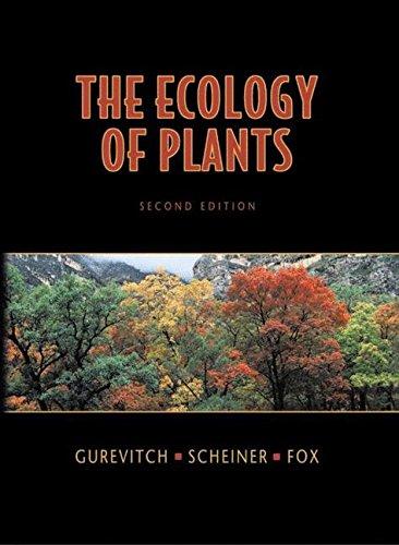 The Ecology of Plants, Second Edition, Hardcover, 2 Edition by Gurevitch, Jessica