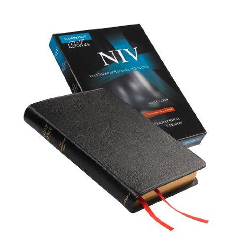 NIV Pitt Minion Reference Bible, Black Goatskin Leather, Red-letter Text, NI446:XR, Leather Bound, 2 Edition by Baker Publishing Group